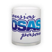 Frosted glass mug (300 ml)