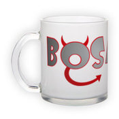 Frosted glass mug (300 ml)