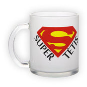 Frosted glass mug (300 ml)