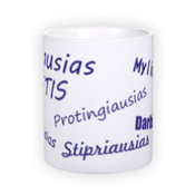 Standard white mug (300 ml)
