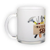 Matinio stiklo puodelis (300 ml)