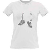 Women's T-shirt with your choice of photos, notes, white