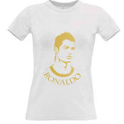 Women's T-shirt with your choice of photos, notes, white