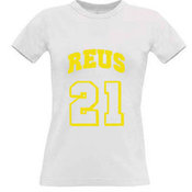Women's T-shirt with your choice of photos, notes, white