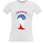 Women's T-shirt with your choice of photos, notes, white