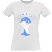 Naiste T-s&auml;rk oma valiku fotosid, m&auml;rkmeid valge