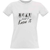 Women's T-shirt with your choice of photos, notes, white
