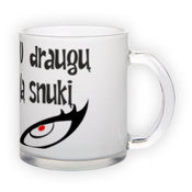 Frosted glass mug (300 ml)