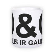 Standard white mug (300 ml)