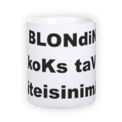 Standartinis baltas puodelis (300 ml)