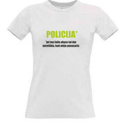 Women's T-shirt with your choice of photos, notes, white