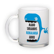 Matinio stiklo puodelis (300 ml)