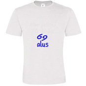 Vyriški marškinėliai su Jūsų nuotrauka, užrašu, balti