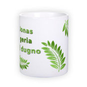 Standardne valge tass fotoga (300 ml)