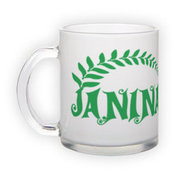 Frosted glass mug (300 ml)