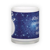 Matinio stiklo puodelis (300 ml)