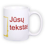 Standartinis baltas puodelis (300 ml)