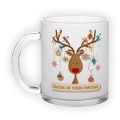 Frosted glass mug (300 ml)