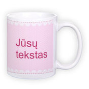 Standardne valge tass fotoga (300 ml)