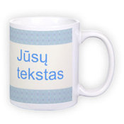 Standardne valge tass fotoga (300 ml)