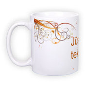 Standardne valge tass fotoga (300 ml)