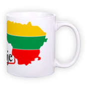 Standardne valge tass fotoga (300 ml)