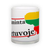 Frosted glass mug (300 ml)