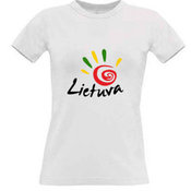 Naiste T-s&auml;rk oma valiku fotosid, m&auml;rkmeid valge