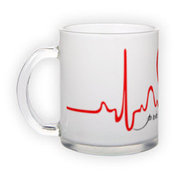 Frosted glass mug (300 ml)