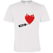 T -shirts with your photo, notes, white