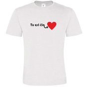 T -shirts with your photo, notes, white