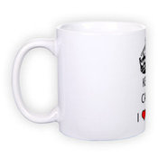 Standardne valge tass fotoga (300 ml)
