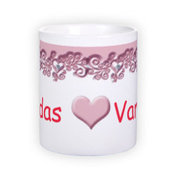 Standartinis baltas puodelis (300 ml)