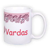 Standardne valge tass fotoga (300 ml)