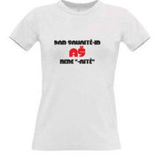 Women's T-shirt with your choice of photos, notes, white