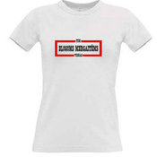 Women's T-shirt with your choice of photos, notes, white