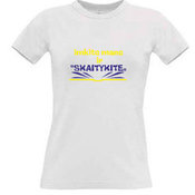 Women's T-shirt with your choice of photos, notes, white