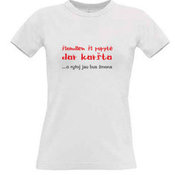 Women's T-shirt with your choice of photos, notes, white