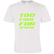 T -shirts with your photo, notes, white