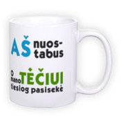 Standardne valge tass fotoga (300 ml)