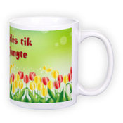 Standardne valge tass fotoga (300 ml)