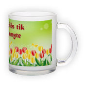Matinio stiklo puodelis (300 ml)