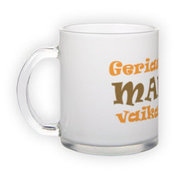 Кружка из матового стекла (300 мл)