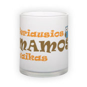 Frosted glass mug (300 ml)