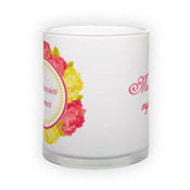 Frosted glass mug (300 ml)