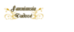 A cup with a spoon. Yellow (250 ml)