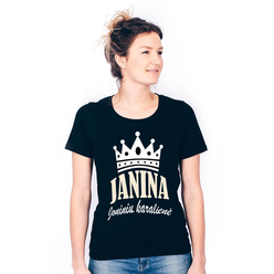 Women's T-shirt with your choice of photos, notes, white